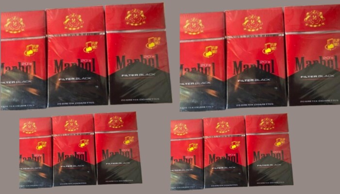 Rokok Merk Marbol yang berhasil disita Bea Cukai (Foto: Ist)