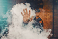 Asap yang dihasilkan dari Vape (Ist)