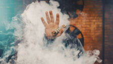 Asap yang dihasilkan dari Vape (Ist) 