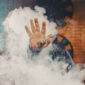 Asap yang dihasilkan dari Vape (Ist) 