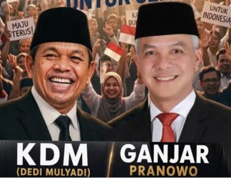 KDM bersama Ganjar Pranowo (Ist)