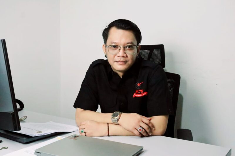 Sekjen National Corruption Watch (NCW), Rechan Nazar,