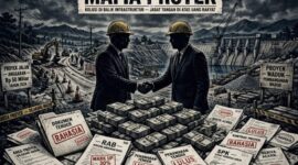 Ilustrasi mafia proyek (Foto: AI)