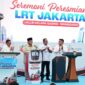 Presiden RI Prabowo Subianto memberikan pujian terbuka kepada Gubernur DKI Jakarta Pramono Anung Wibowo saat meresmikan LRT Jakarta Jalur Kelapa Gading - Manggarai, Rabu (28/10/2026). Foto: Setneg