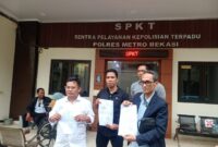 Tim kuasa hukum MRN secara resmi mengambil langkah hukum dengan melaporkan sejumlah akun media sosial dan pihak terkait ke kepolisian atas dugaan tindak pidana pencemaran nama baik.