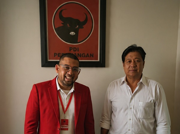 Guruh Tirta Lunggana, putra mendiang Haji Lulung, resmi bergabung dengan PDIP dan menerima KTA di DPD PDIP DKI Jakarta pada Senin (5/10/2026).