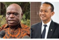 Menteri HAM Natalius Pigai dan Menteri ESDM Bahlil Lahadalia (Ist)
