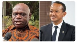 Menteri HAM Natalius Pigai dan Menteri ESDM Bahlil Lahadalia (Ist)