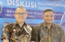 Yudhie Haryono (CEO Nusantara Centre) & Agus Rizal (Ekonom Strukturalis di Nusantara Centre)
