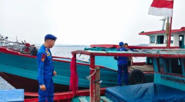 Jaga Keselamatan Berlayar, Satpolairud Polres Nias Selatan Imbau Patuhu SOP Pelaut
