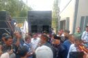 Kadis LH Kabupaten Bekasi Syafri Donny Sirait tidak hadir menemui massa aksi damai solidaritas wartawan se-Bekasi Raya, Kamis (15/10/2026).