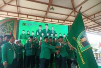 Dukungan kader agar Ketua Dewan Pimpinan Cabang (DPC) Partai Persatuan Pembangunan (PPP) Kabupaten Bekasi, Sarif Marhaendi,