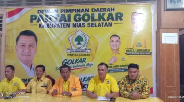 Dua Kandidat Mendaftar, Hanya Petahana Yang Lolos Verifikasi Balon Ketua Golkar Nias Selatan