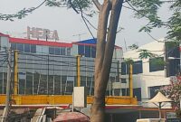 Graha Hera yang diduga menjadi lokasi loker bodong di Bekasi