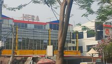 Graha Hera yang diduga menjadi lokasi loker bodong di Bekasi