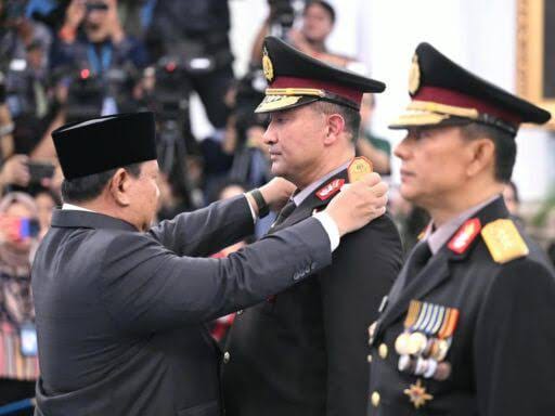 Pelantikan Kapolri Suyudi Ario Seto. (Foto: ist)