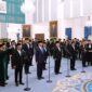 Pengambilan sumpah jabatan hasil reshuffle ketujuh pemerintahan Prabowo-Gibran (Foto: Setkab)