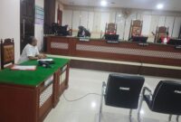 Suasana sidang gugatan Ahmad Suyudina di PN Kota Bekasi. (Foto: ist)