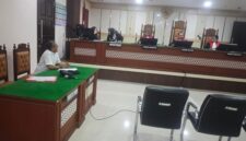Suasana sidang gugatan Ahmad Suyudina di PN Kota Bekasi. (Foto: ist)