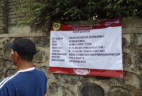 Pengaspalan yang dilaksanakan Pemerintah Desa melalui program Bantuan Keuangan (Bankeu)