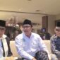 Ketua Umum Himpunan Ekonomi Bisnis Pesantren (Hebitren) H. Imaduddin Masruri (tengah) 