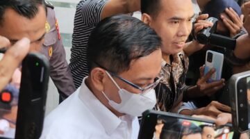 Sestama BNPB Bungkam Usai Diperiksa KPK