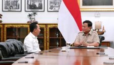 Kepala Staf Kepresidenan Jenderal Listyo Sigit Prabowo saat menghadap Presiden Prabowo (Foto: Ist)