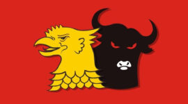 Lambang Partai Gerindra dan PDIP (Foto: Ist)