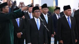 Prosesi pelantikan Wantimpres di Istana Negara (Foto: Istimewa)